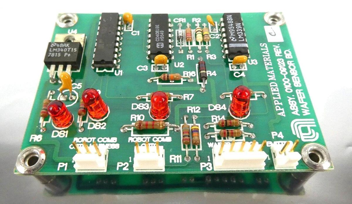 Used AMAT Applied Materials 0100-09123 Wafer Sensor PCB P5000 Precision 5000 Working