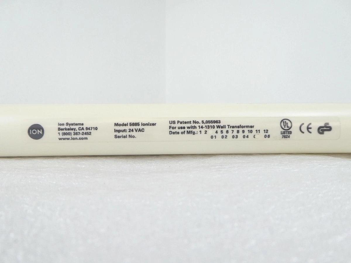 Used ION Systems 5685 22" AeroBar Ionizer Bar Set of 2 300mm KLA-Tencor eS31 Working