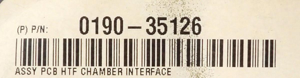 Used AMAT Applied Materials 0190-35126 Chamber Interface PCB 0100-35054 Working