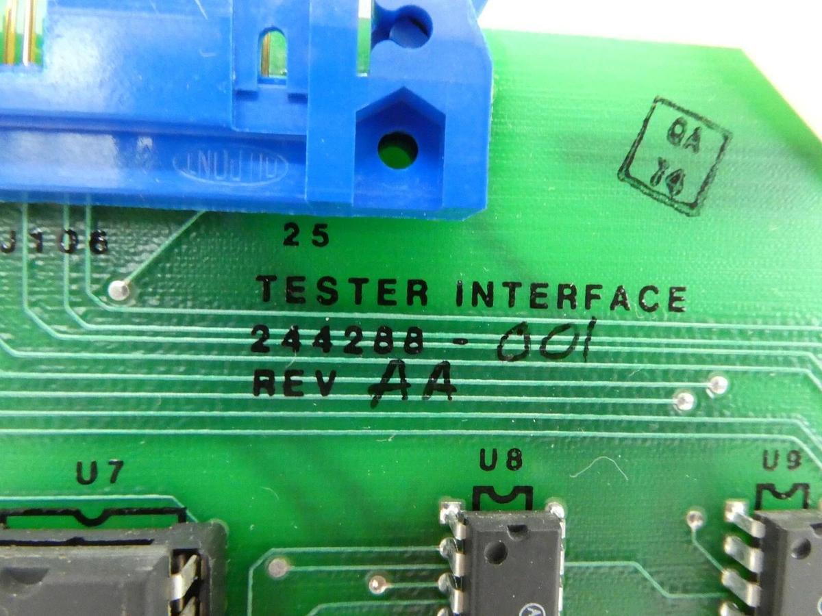 Used Electroglas 244288-001 Tester Interface Card PCB 4085X Horizon Working Surplus