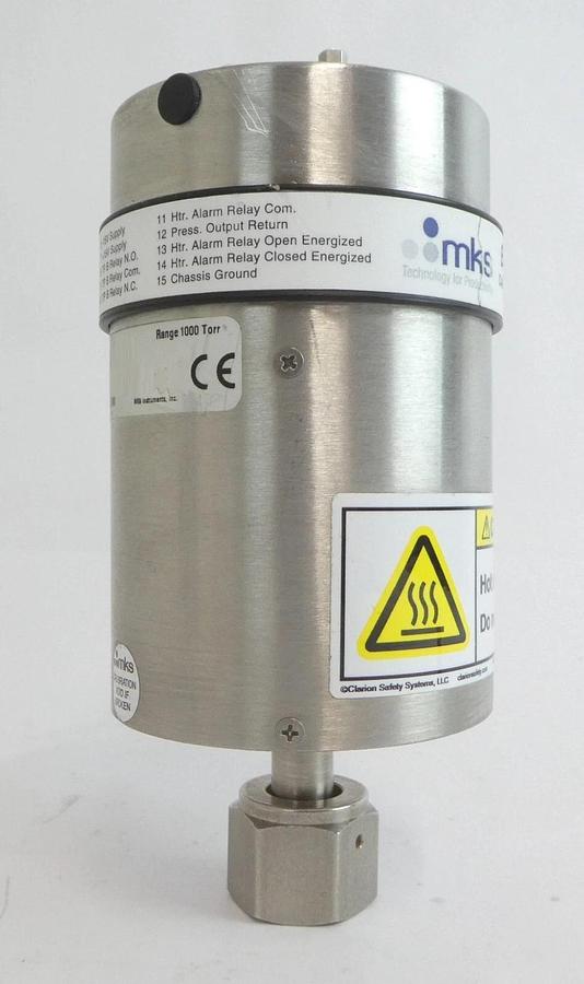 Used MKS Instruments 631D13TBFHBB Baratron Capacitance Manometer Type 631 Working