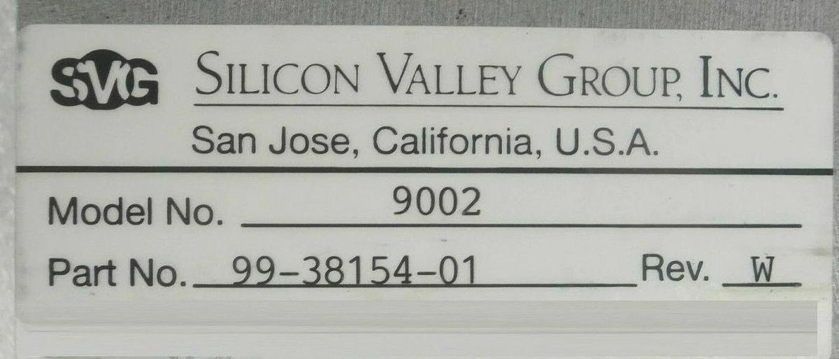 Used SVG Silicon Valley Group 99-38154-01 Wafer Shuttle Robot Arm 9002 90S Working