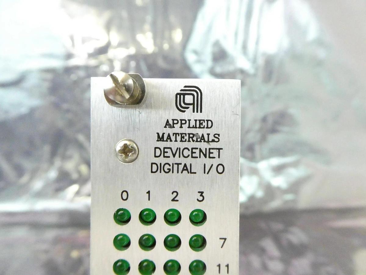 Used AMAT Applied Materials 0100-20453 DeviceNet Digital I/O PCB Card No Pull Tab