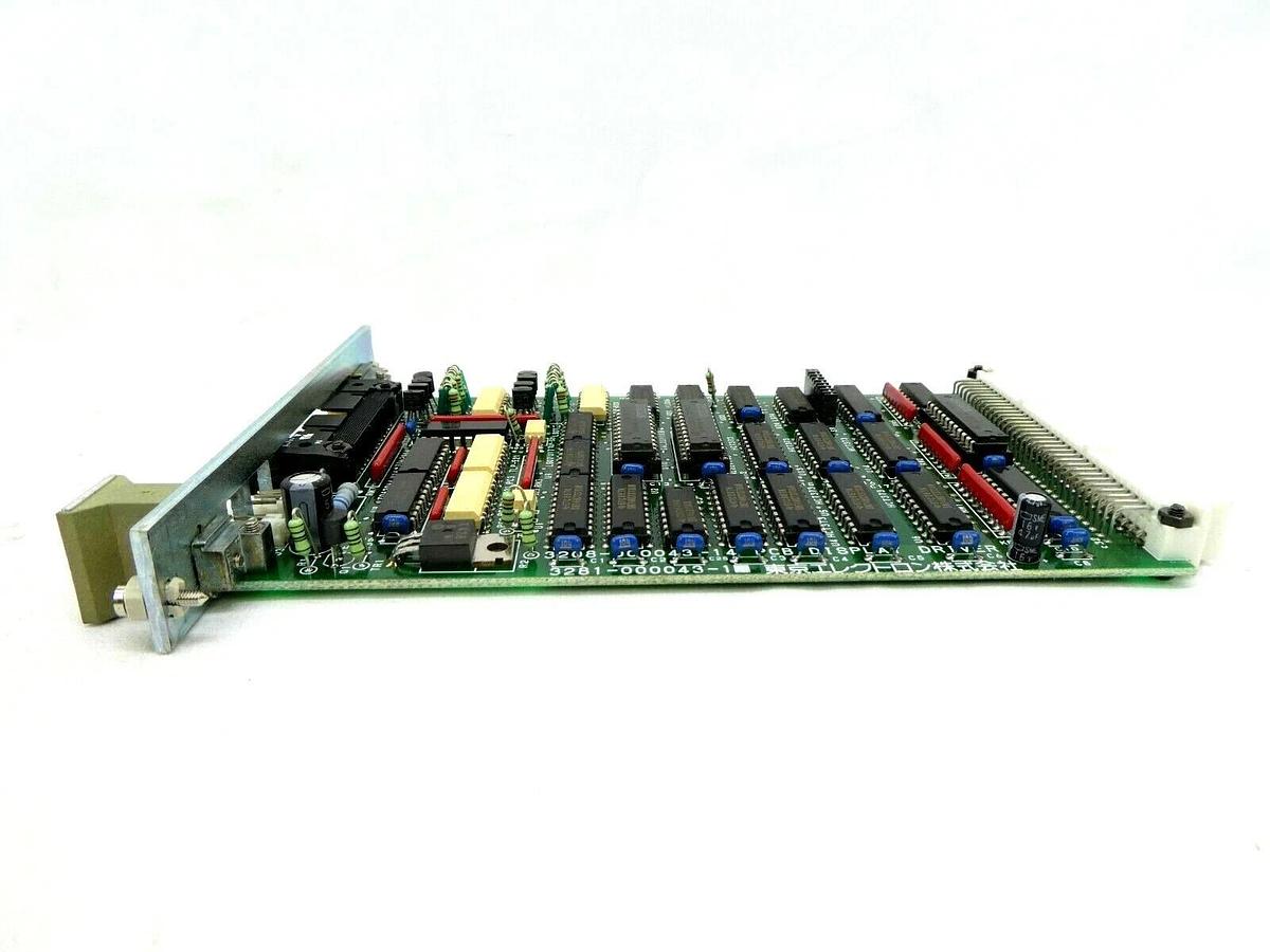 Used TEL Tokyo Electron 3281-000043-1 Display Driver PCB Card 2308-000043-14 P-8