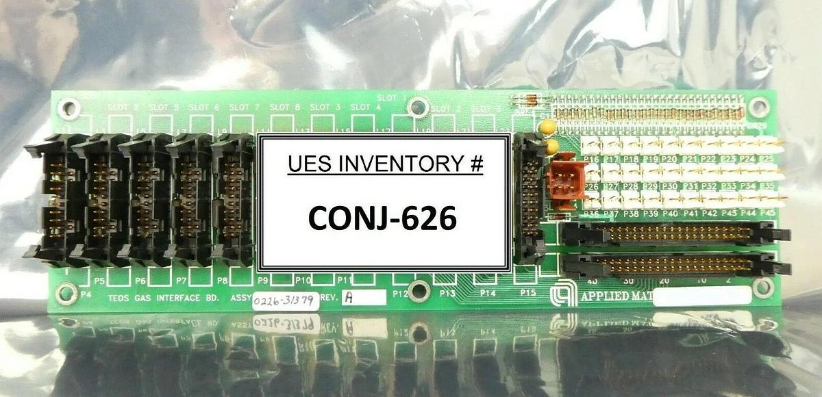 Used AMAT Applied Materials 0226-31379 TEOS Gas Interface PCB 0100-09107 Working