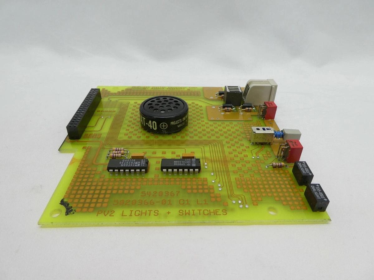 Used Digital 5020366-01 C1 PV2 Lights + Switches Board PCB DEC 5420367 Working Spare