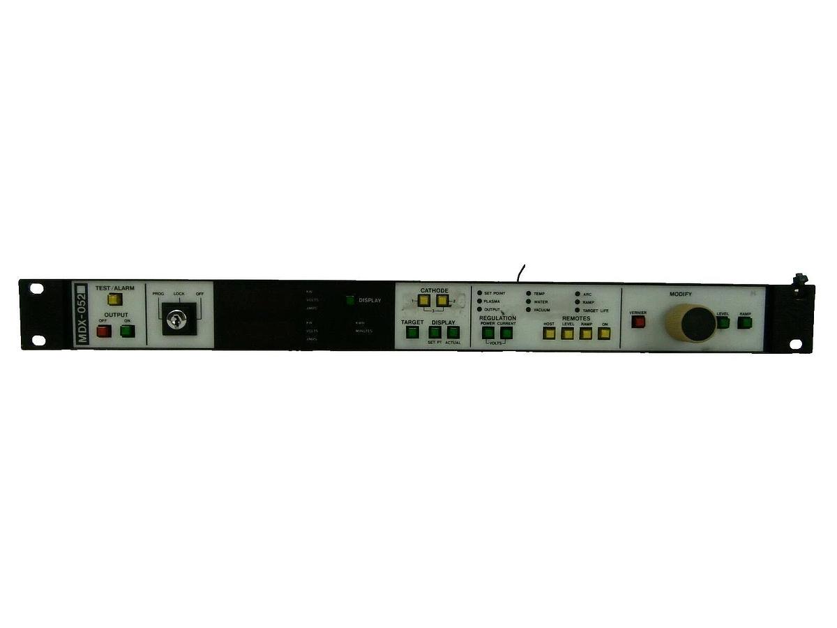 Used MDX-052 AE Advanced Energy 2052-000-B Magnetron Interface 3152052-000 B Working