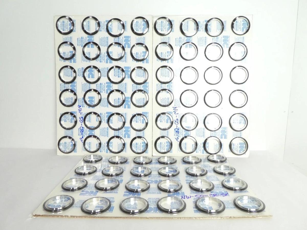 Nor-Cal NW-50B-100 Bored Flange NW-50 x 1" Reseller Lot of 72 New Surplus