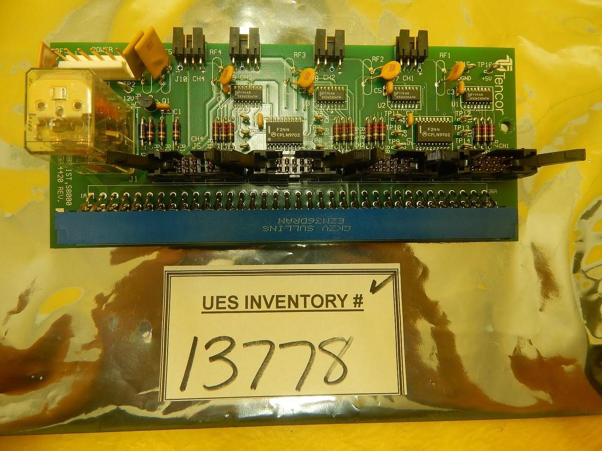 Used Tencor Instruments 294420 Motor Distribution S8000 PCB Board Rev. B KLA Used