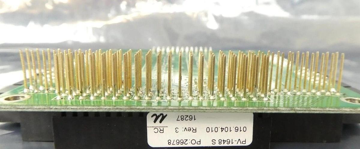 Used Micronix 016.104.010 I/O Interface Board PCB PV-1648 S Air Products Working