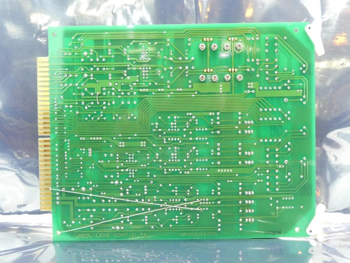 Used JEOL AP002104(00) Lens Control PCB Card LENS CONT(2) PB JSM-6300F SEM Working