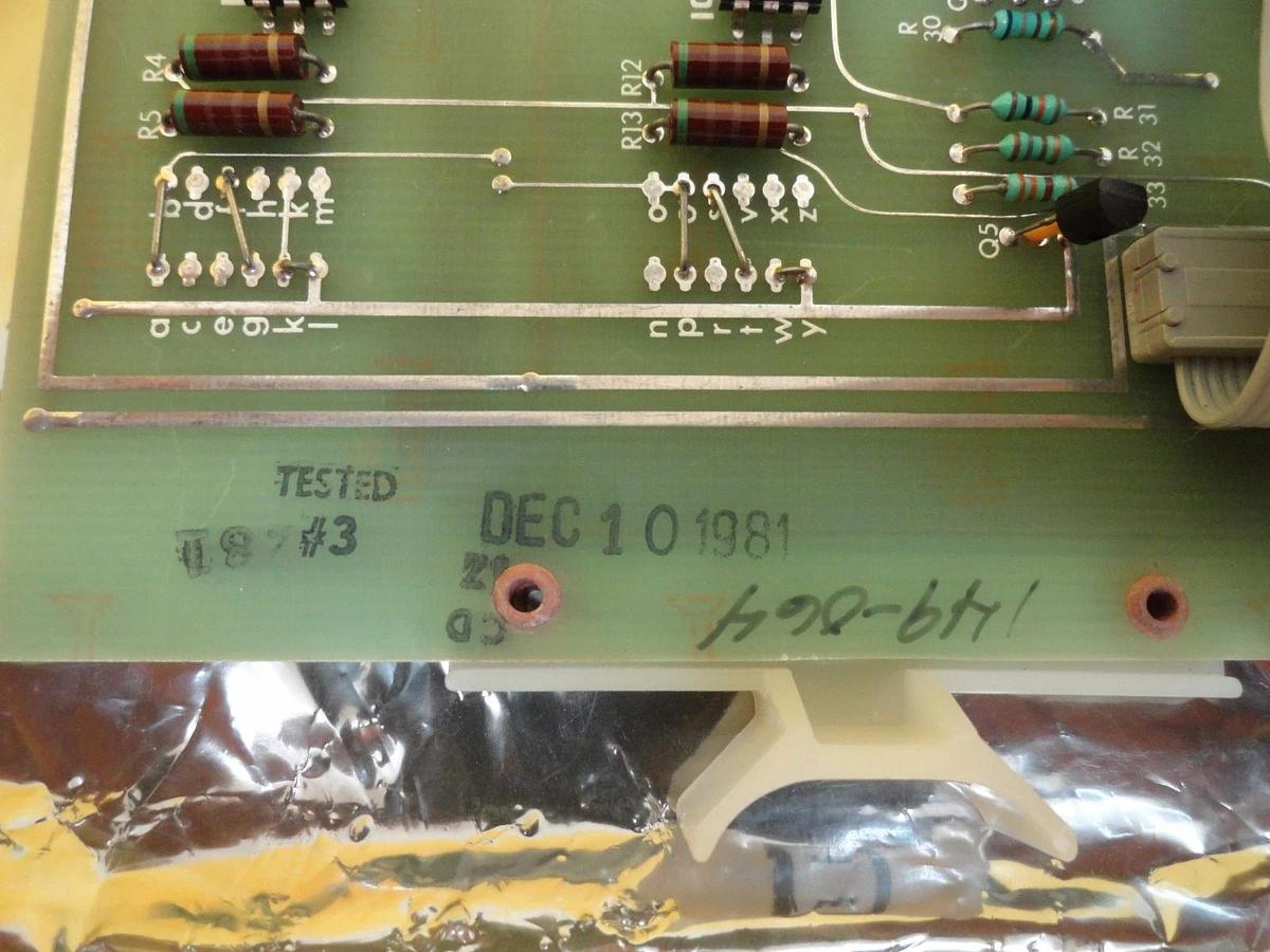 Used Kokusai Electric 3160711 Serial Interface PCB Card Working Surplus