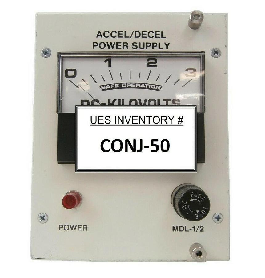 Used Varian 04073001 Accel/Decel Power Supply MDL-1/2 Damaged Connector As-Is