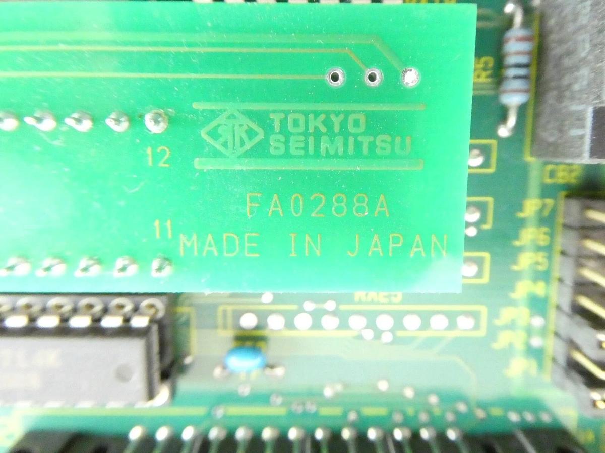 Used Tokyo Seimitsu FA0146 TTL, GPIB PCB Assembly UF300A Working Surplus