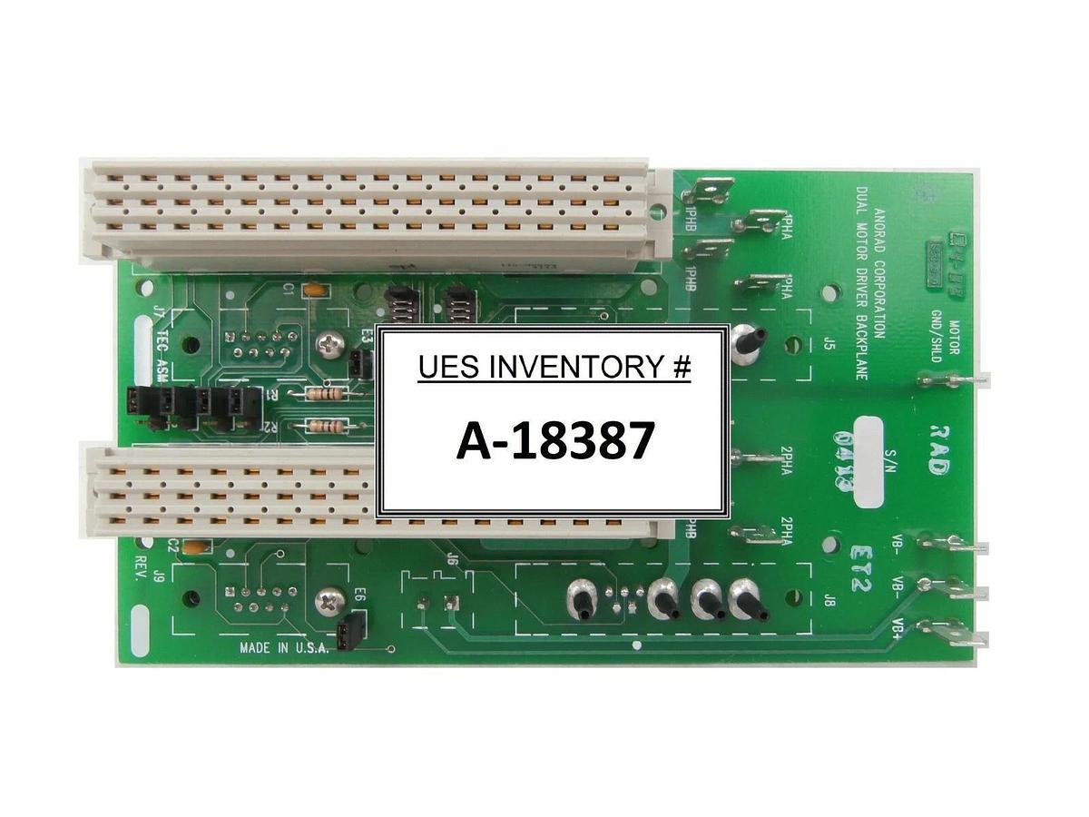 Used Anorad C46717 Dual Motor Driver Backplane PCB 68712 SEMVision cX DR-300 Working