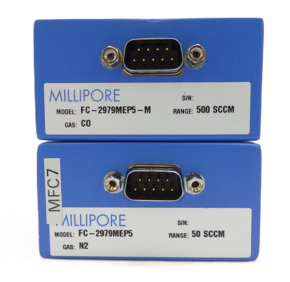 Used Millipore Mykrolis FC-2979MEP5 Mass Flow Controller MFC Reseller Lot of 14 Spare