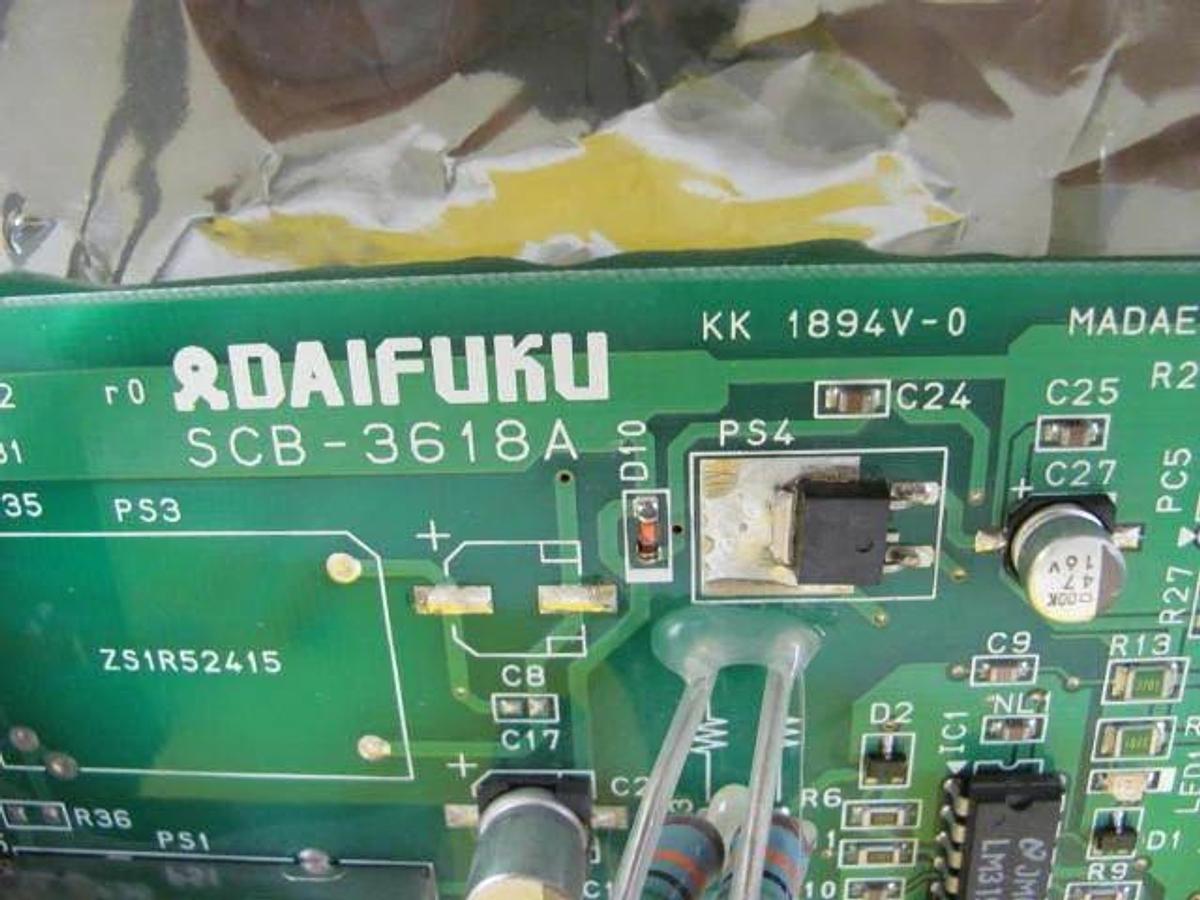Used Daifuku SCB-3618A Power Relay Board PCB Used Working