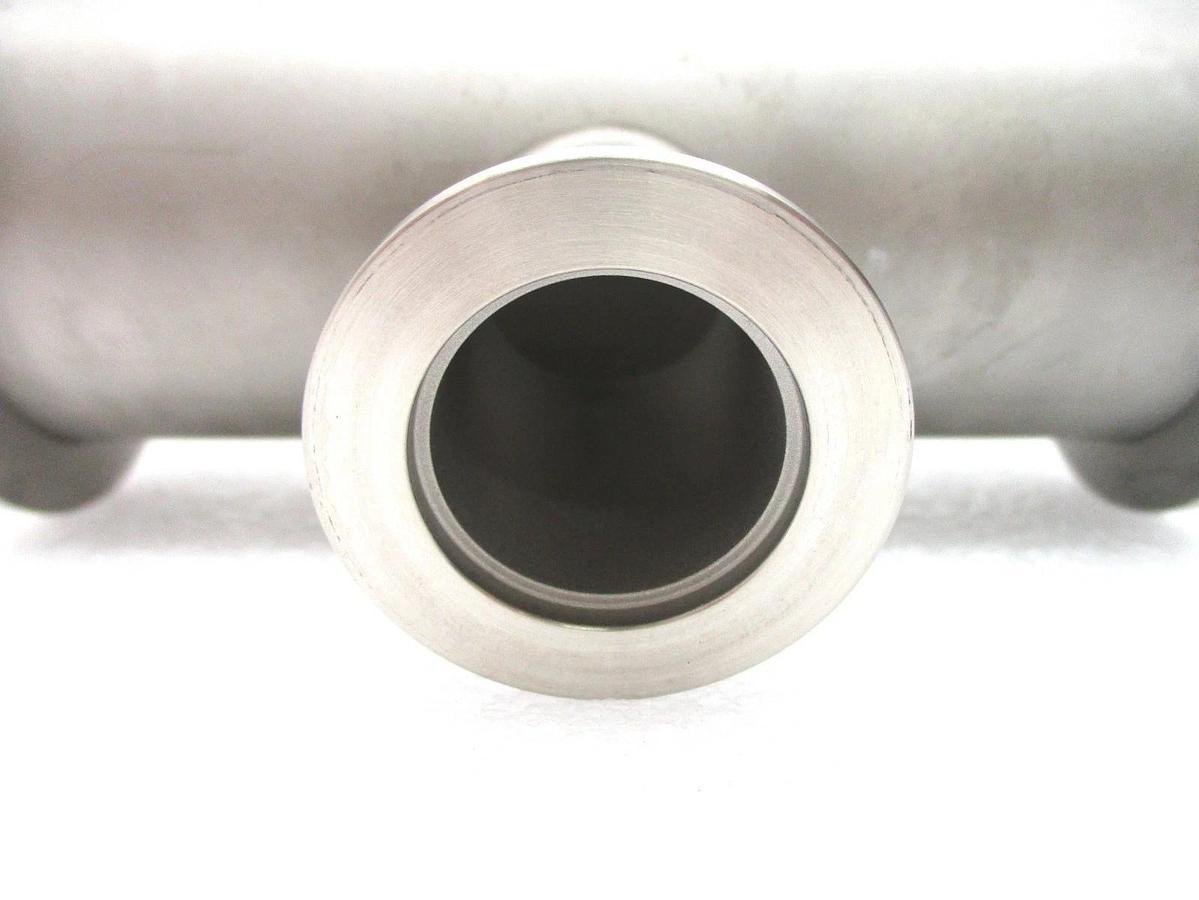 Used Edwards C10517431 Straight Nipple Vacuum Tee Flange NW50 NW25 Working Spare