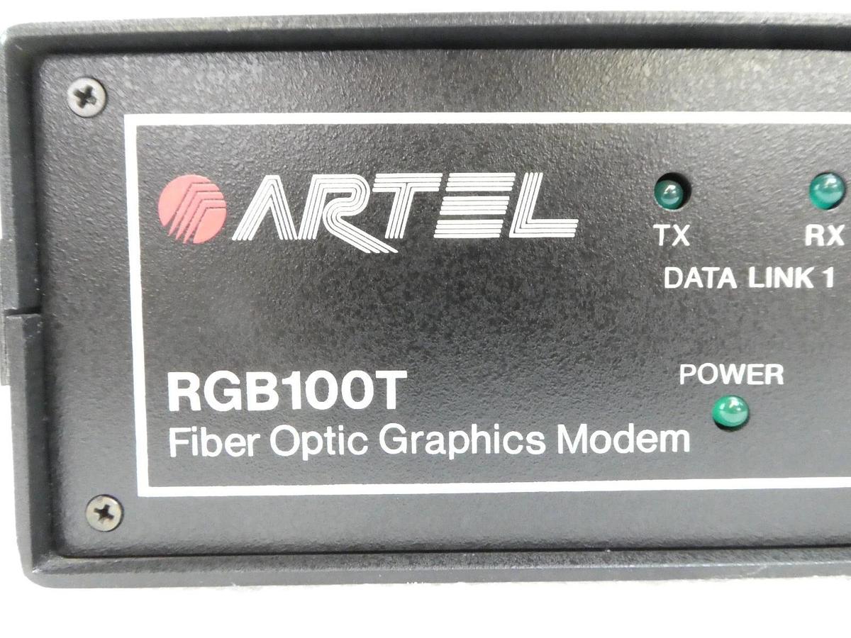 Used Artel RGB100T Fiber Optic Graphics Modem RGB T/D Varian VSEA E20000054 Working
