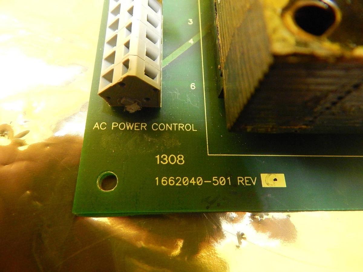 Used Delta Design 1662040-501 AC Power Control 1308 Transformer Board PCB Rev. G Used