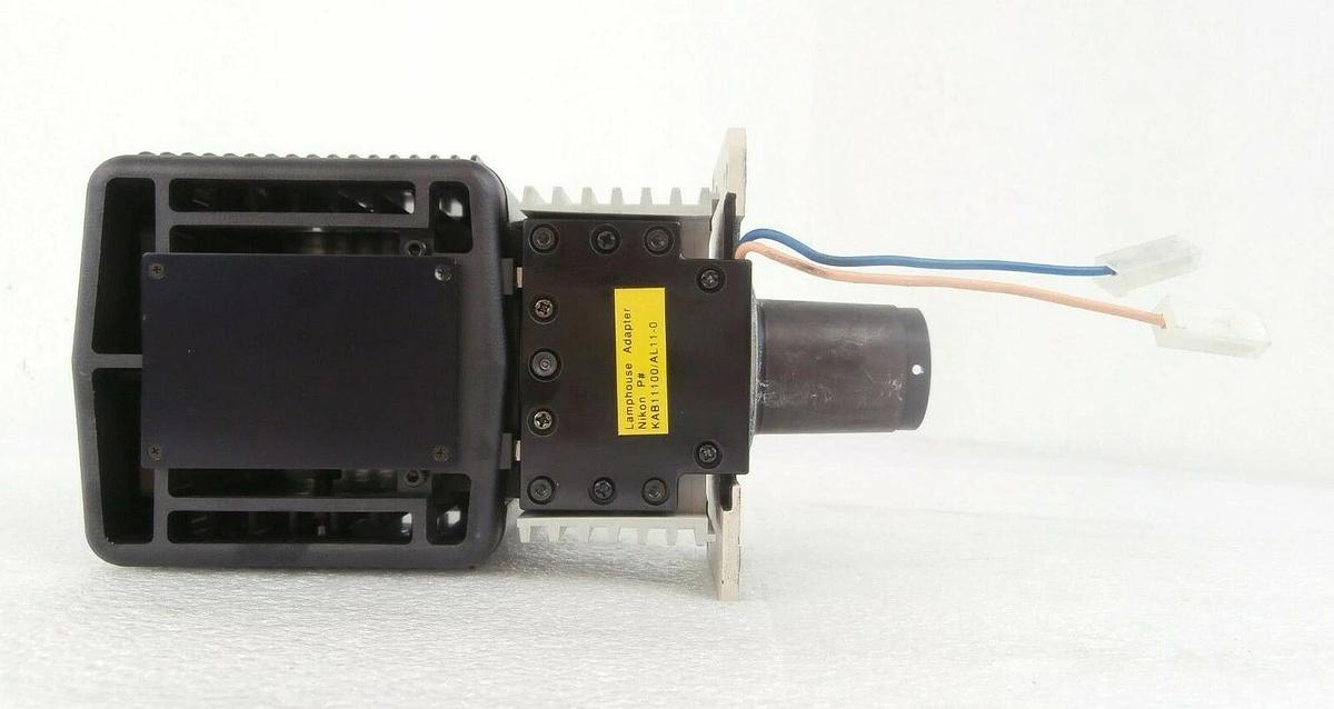 Used Nikon LHS-H100P-1 100w Halogen Lamp House MGE15203/AL11-0 NSR Working Surplus