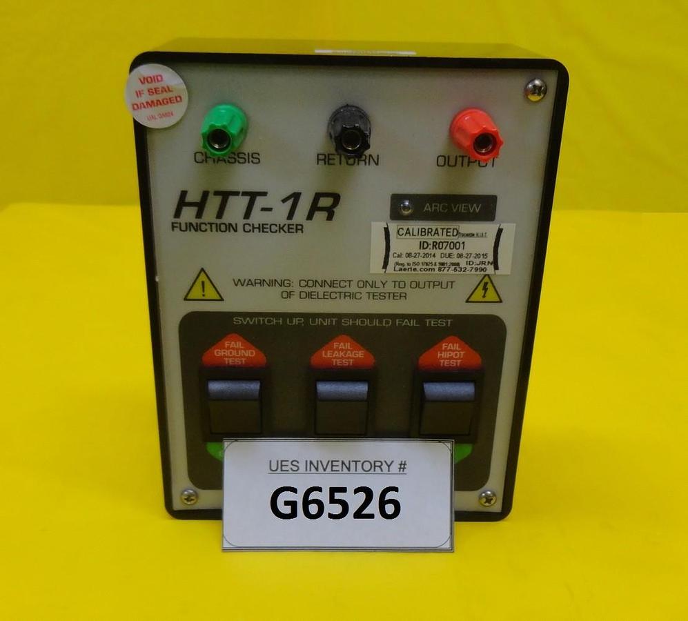 Used Compliance West HTT-1R Function Checker Used
