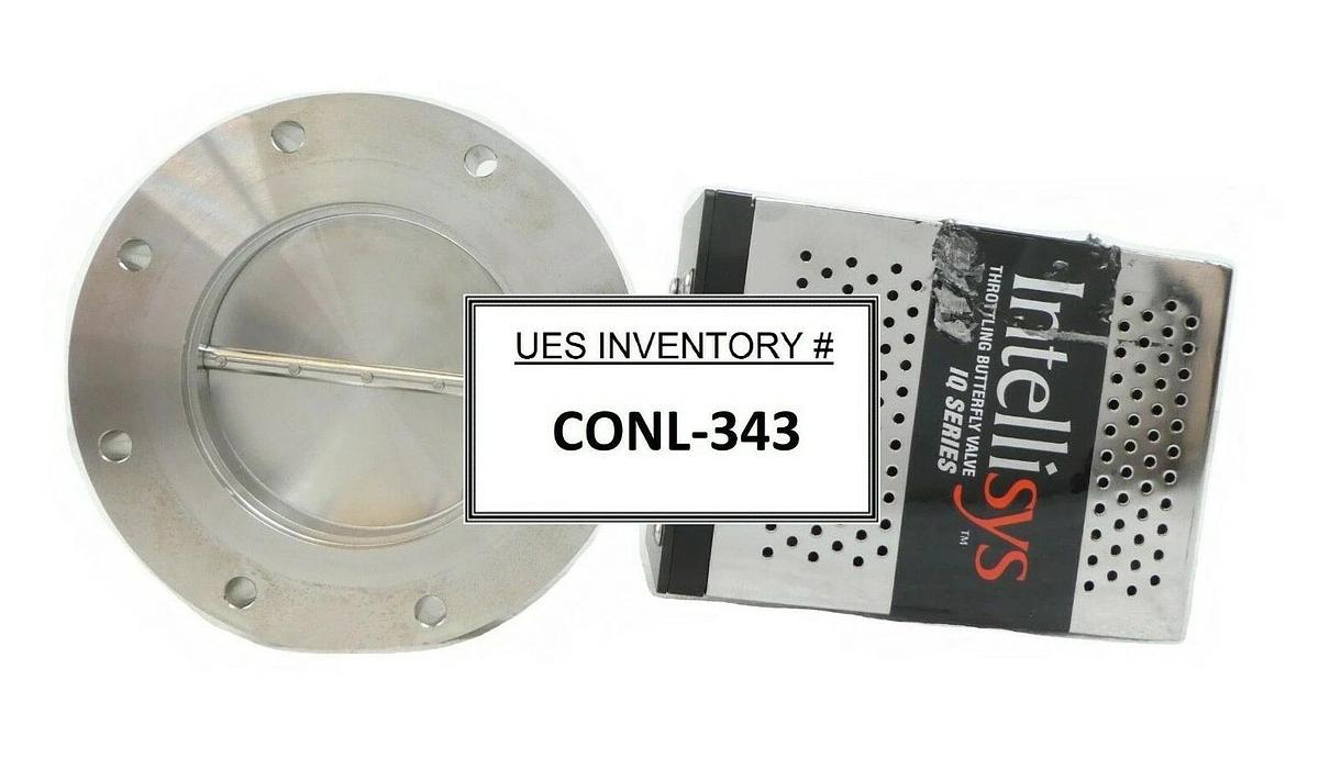 Used Nor-Cal 3870-03464 IQ Series Throttling Butterfly Valve Intellisys AMAT Working