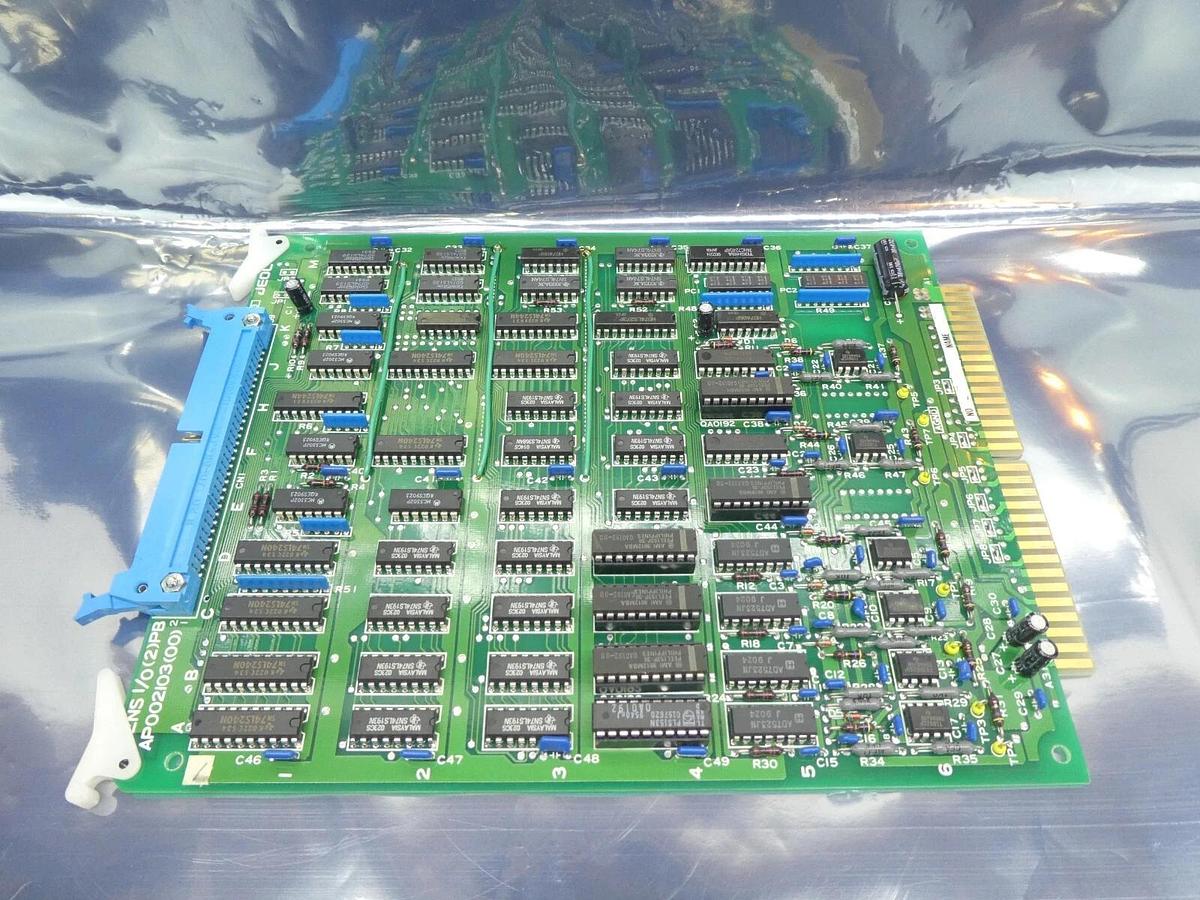 Used JEOL AP002103(00) Lens I/O PCB Card LENS I/O(2)PB JSM-6300F SEM Working Surplus