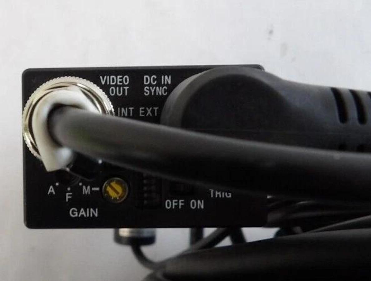 Used Sony XC-ST50 CCD Camera w/Moritex Light Spot MCEC-CW8 Lot of 2 RXP-1200 Surplus