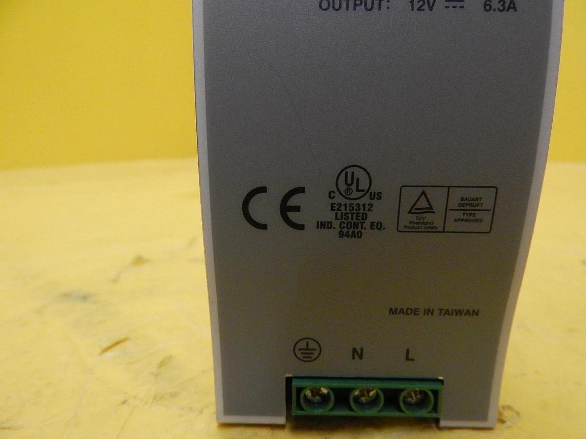 Used Mean Well DR-75-12 12V DC Power Supply Reseller Lot of 4 Used Working