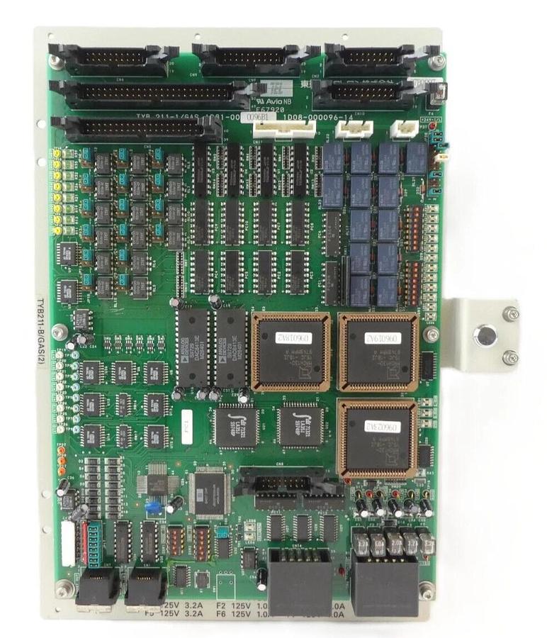 Used TEL Tokyo Electron TYB211-B/GAS PCB Panel Assembly 1D81-0096B1 1D08-000096-14