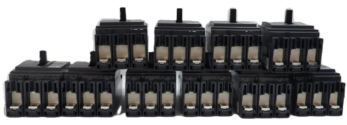 Used Schneider Electric LV431390 Compact Circuit Breaker NSX 250B Lot of 10 Working