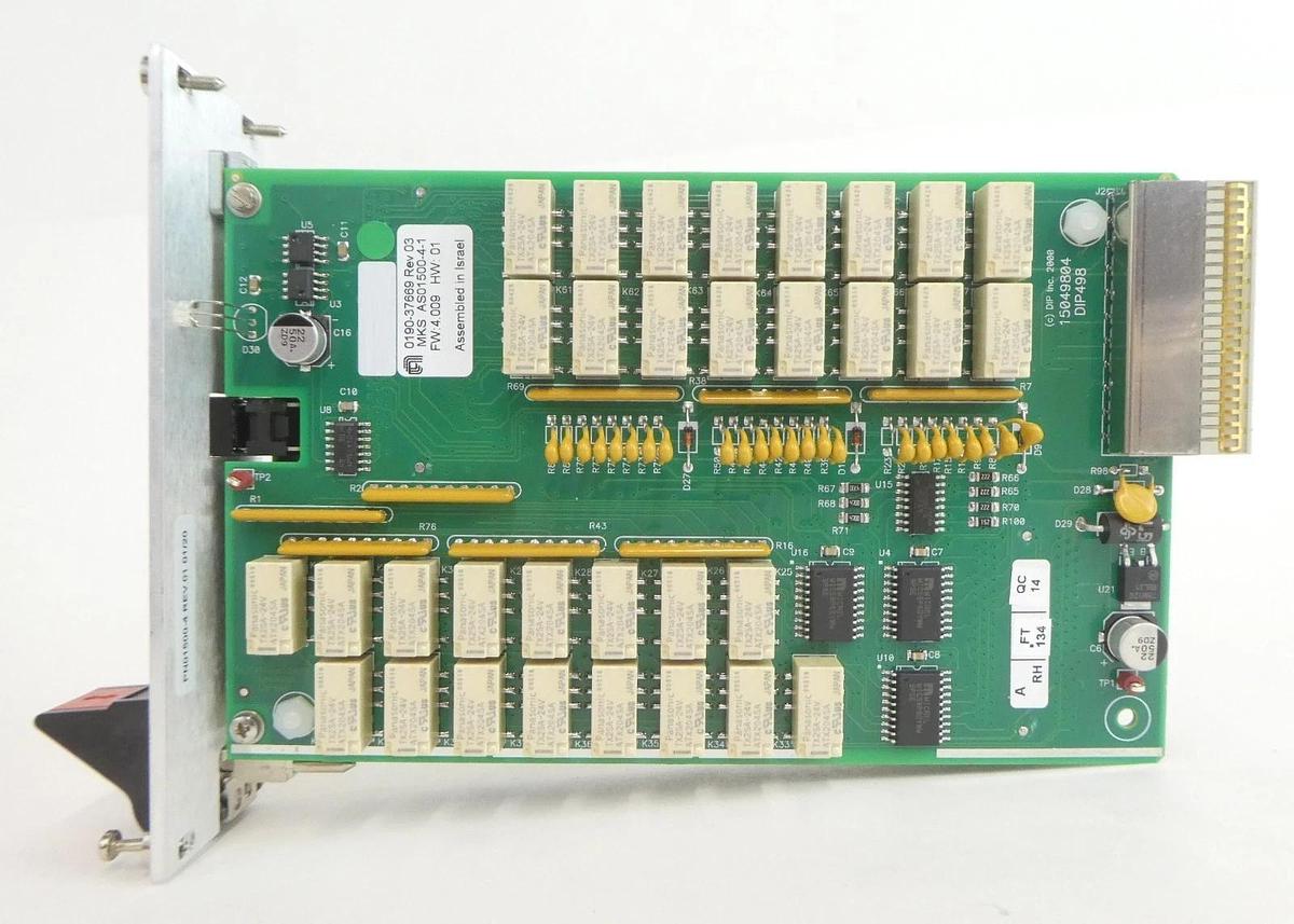 Used MKS Instruments AS01500-4-1 Interlock Module PCB CDN497 AMAT 0190-37669 Working