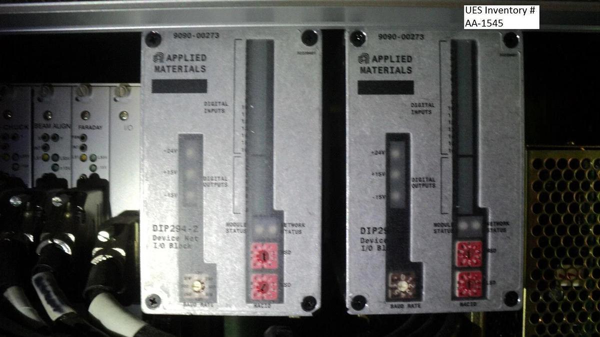 Used AMAT Applied Materials 9090-01144 Processor and Sensor Rack Quantum X Used