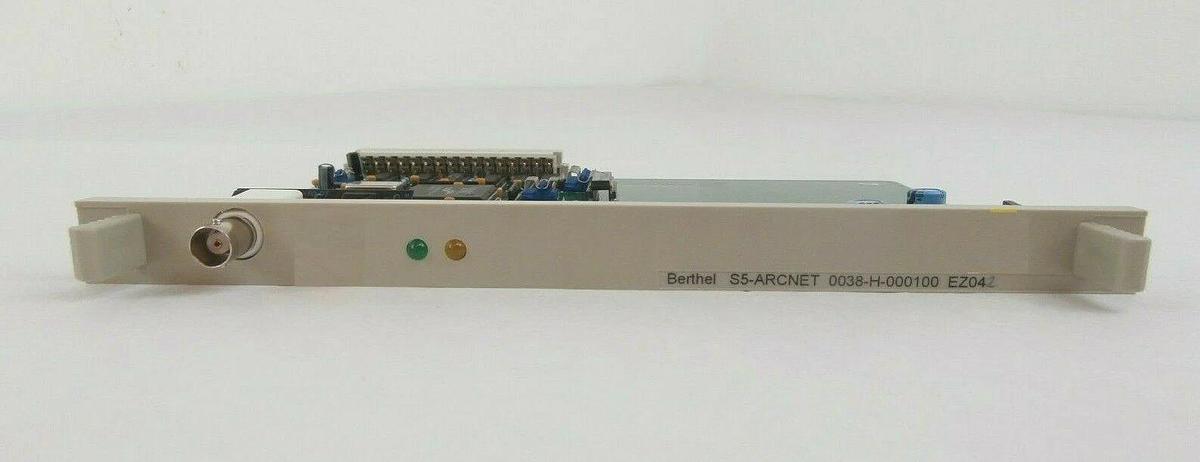 Used Berthel 0038-H-000100 Communication PCB Card S5-ARCNET Balzers Unaxis Working