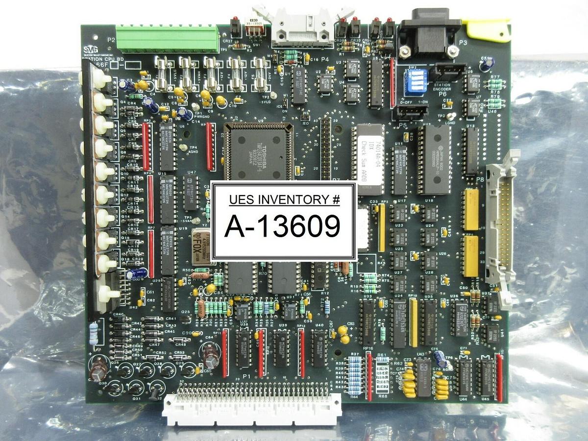 Used SVG Silicon Valley Group 80166F3-01 IDX Station Processor CPU PCB Card Used