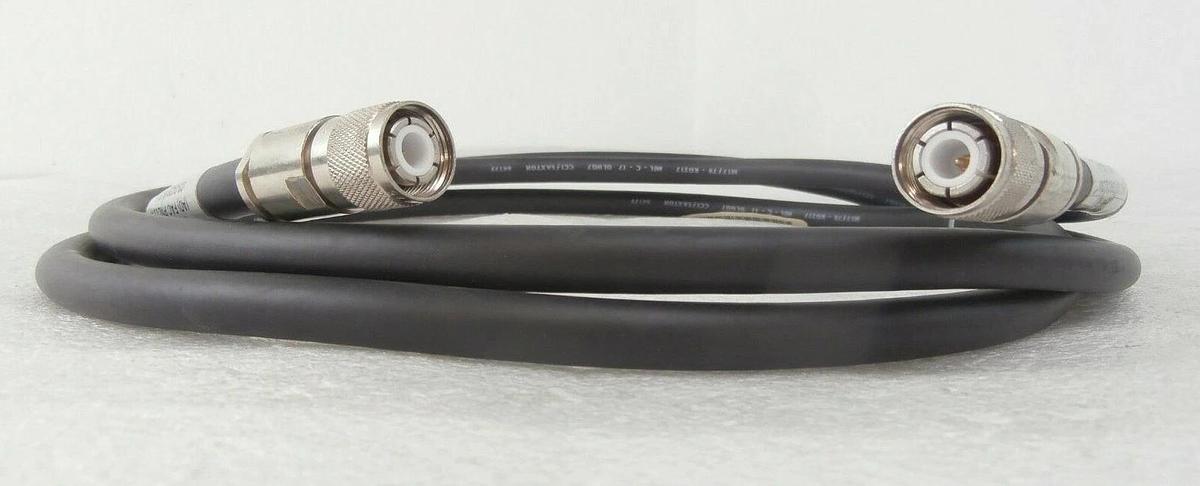 Used Novellus Systems 03-042616-00 RF Generator Cable SPEED-S RG217 Working Surplus