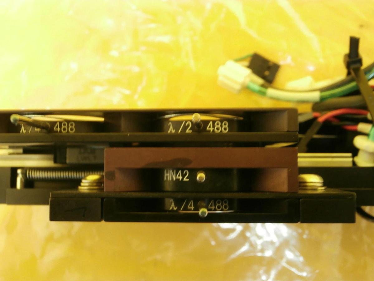 Used KLA-Tencor GPIO Polarized Lens Assembly Laser Optics AIT I Surfscan Used Working