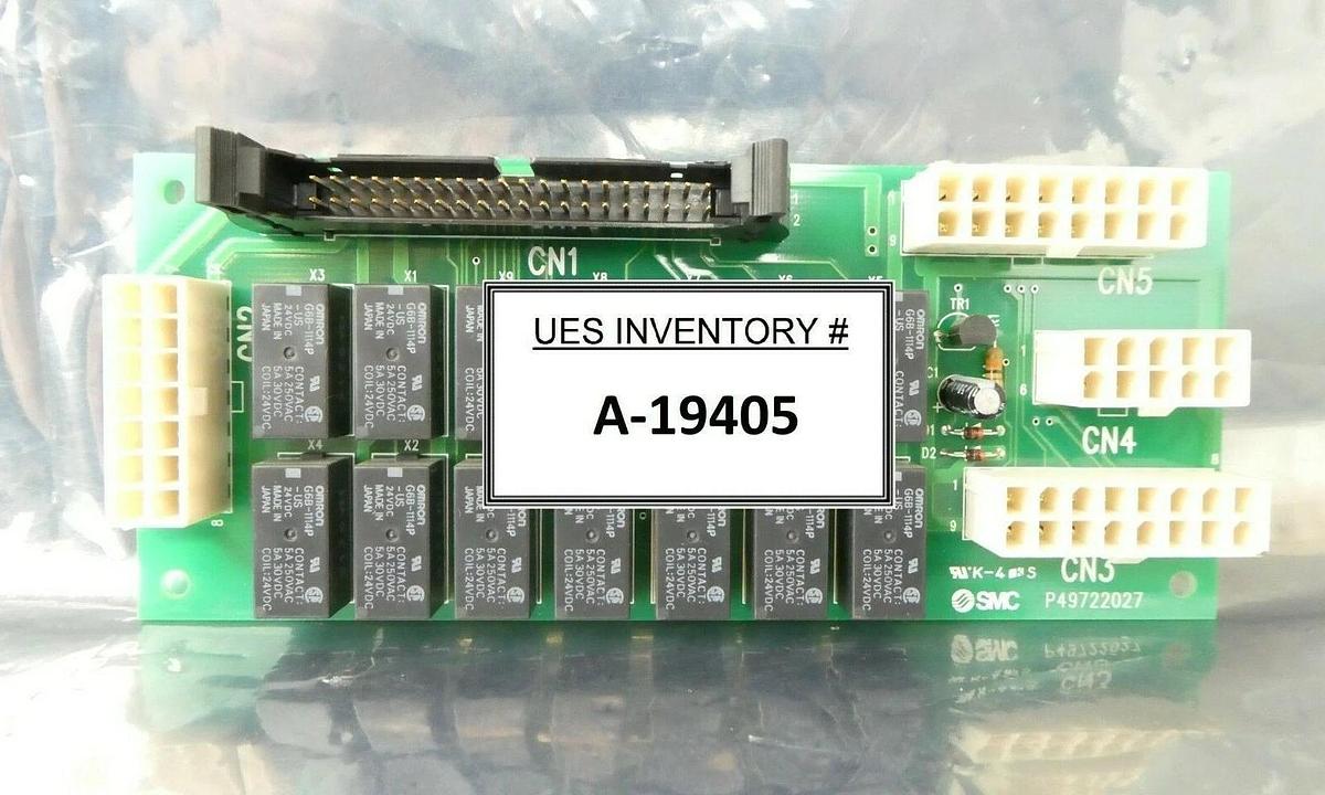 Used SMC P49722027 Relay Interface Module PCB Rudolph F30 TEL Tokyo Electron Working