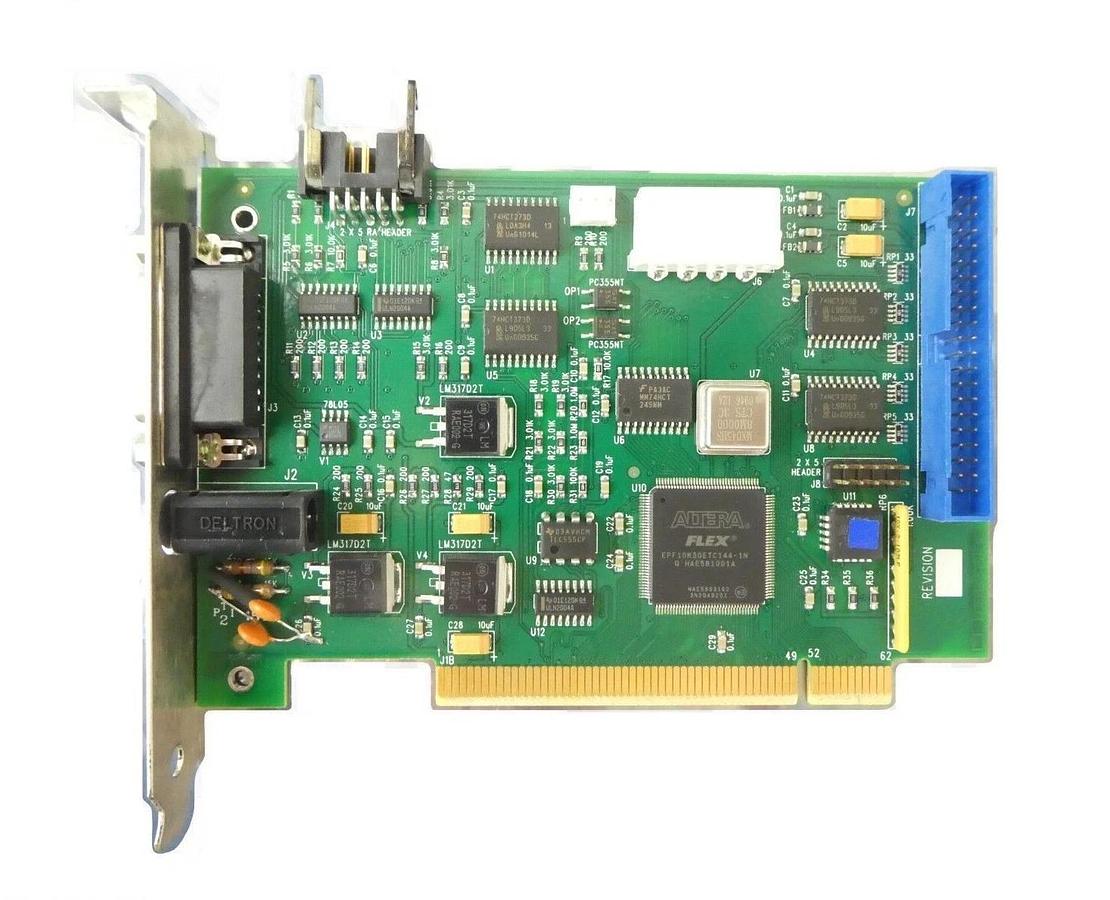 Used Cirris Systems 17-26010-01B Touch 1 PCI I/O PCB Card 1000V 1500V Working Surplus