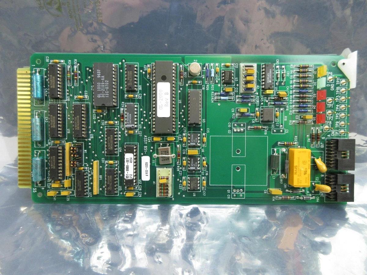 Used SVG Silicon Valley Group 851-8233-004 Processor PCB Card Rev. F 90S Used Working