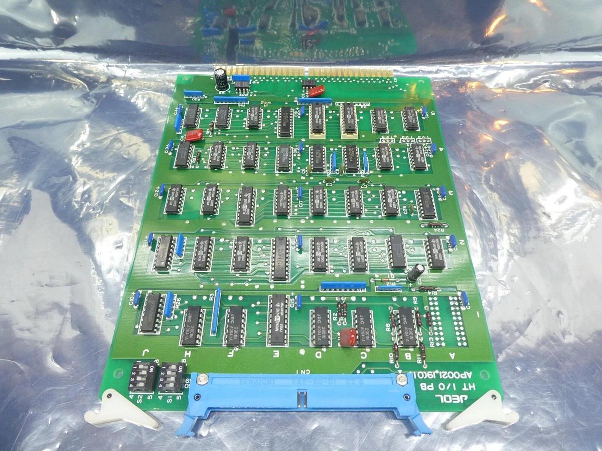 Used JEOL AP002119(01) I/O PCB Card HT I/O PB JSM-6300F SEM Working Surplus