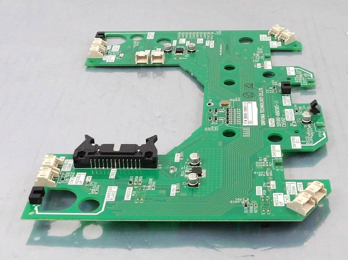 Used Sinfonia Technology SBX93-100407-11 Interface PCB CBSN2 SBX08-000305-11 New