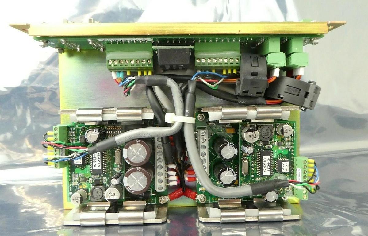 Used ASM Advanced Semiconductor Materials 02-54636-56 Stepper Driver MBS724 Working