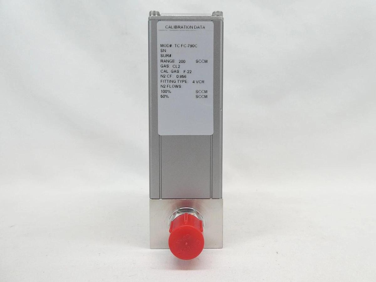 Aera TC FC-790C Mass Flow Controller MFC 200 SCCM Cl2 Lam 797-00514-505 New