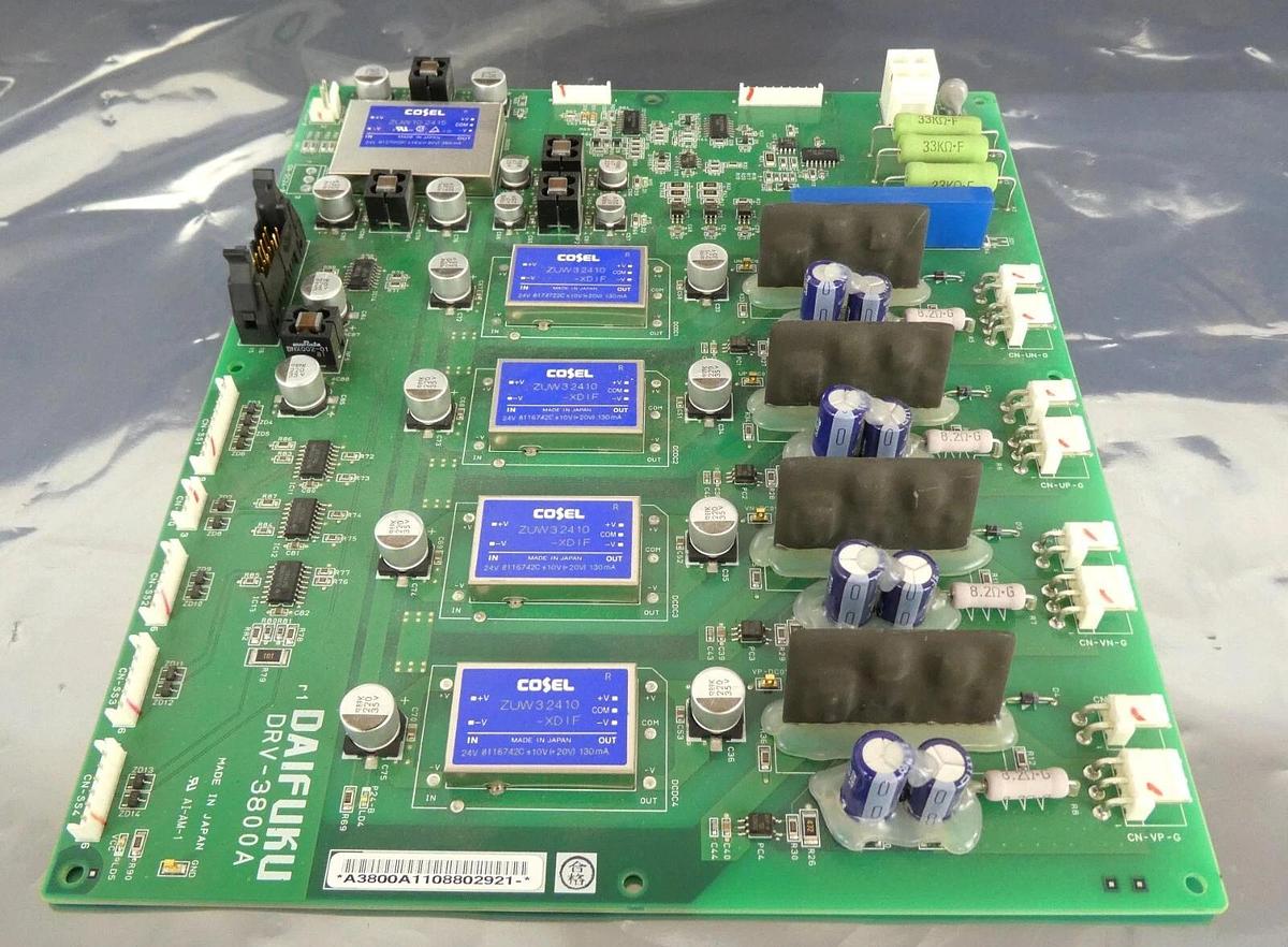 Used DAIFUKU DRV-3800A Circuit Board Interface PCB Assembly Working Surplus