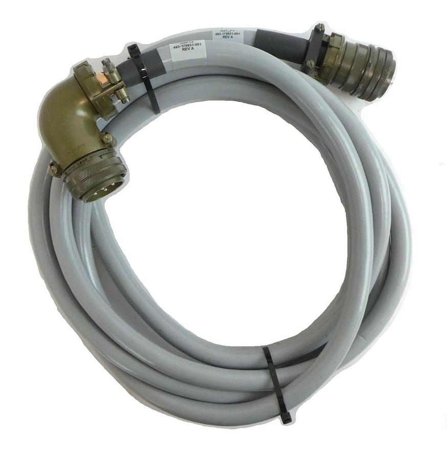 Used Lam Research 683-179831-001 Dual Heater Pedestal Control Cable Working Surplus