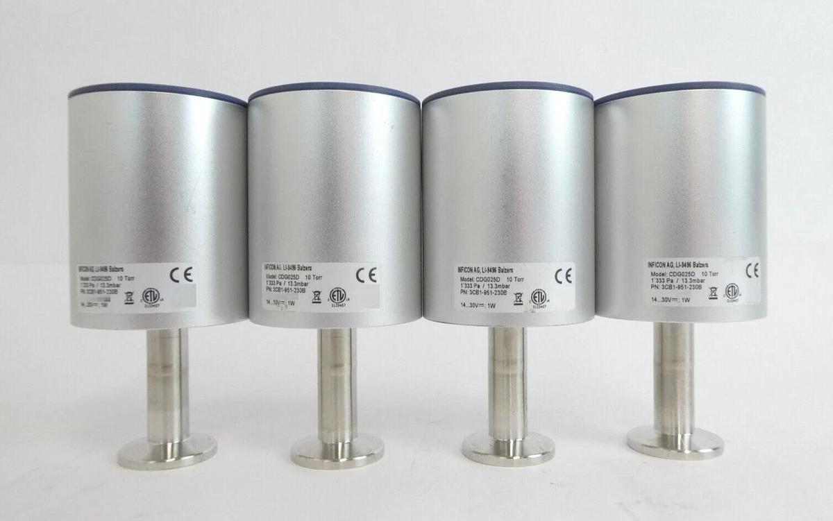 Used Inficon 3CB1-951-230B Capacitance Diaphragm Gauge CDG025D Lot of 12 Working