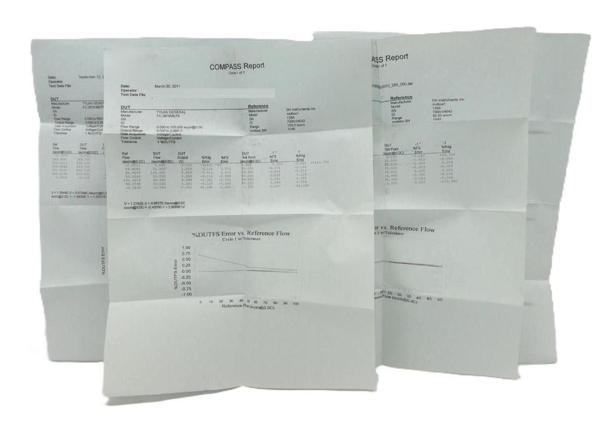 Used Millipore FC-2979MEP5 Mass Flow Controller MFC 2979M Lot of 4 OEM Refurbished