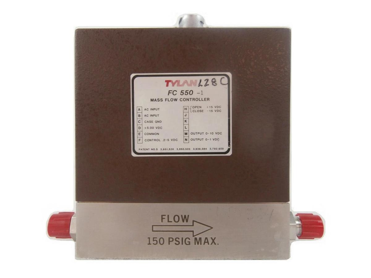 Used Tylan FC 550-1 Mass Flow Controller MFC 300 SCCM H2 FC Series Working Surplus